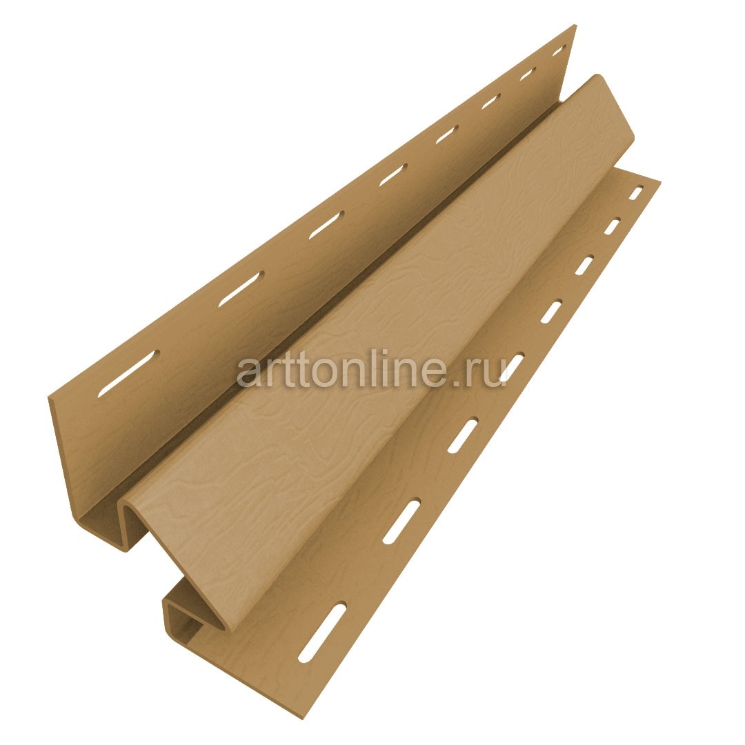 Комплектующие для сайдинга Доломит, внутренний угол орех, 3.05м