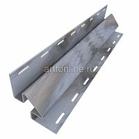 Комплектующие для сайдинга Доломит, внутренний угол эксклюзив Агат, 3.05м