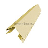 Комплектующие для сайдинга Доломит, наружный угол слоновая кость, 3.05м