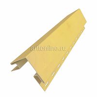 Комплектующие для сайдинга Доломит, наружный угол, кирпич желтый, 3.05м