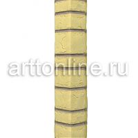 Планка угол наружный 1м Премиум Имбирь