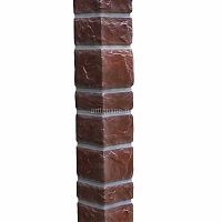 Планка угол наружный 1м Прокрашенный корица фактурный