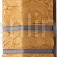 Планка угол наружный 1м фактурный "Альпийский ПРЕМИУМ", оникс