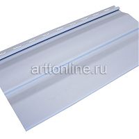 Виниловый сайдинг Доломит, серия SiDeLux, серо-голубой