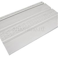 Софиты Доломит, белые с центральной перфорацией