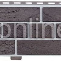 Фасадный сайдинг Доломит серия "Кирпич Славянка", корица прокрашенный